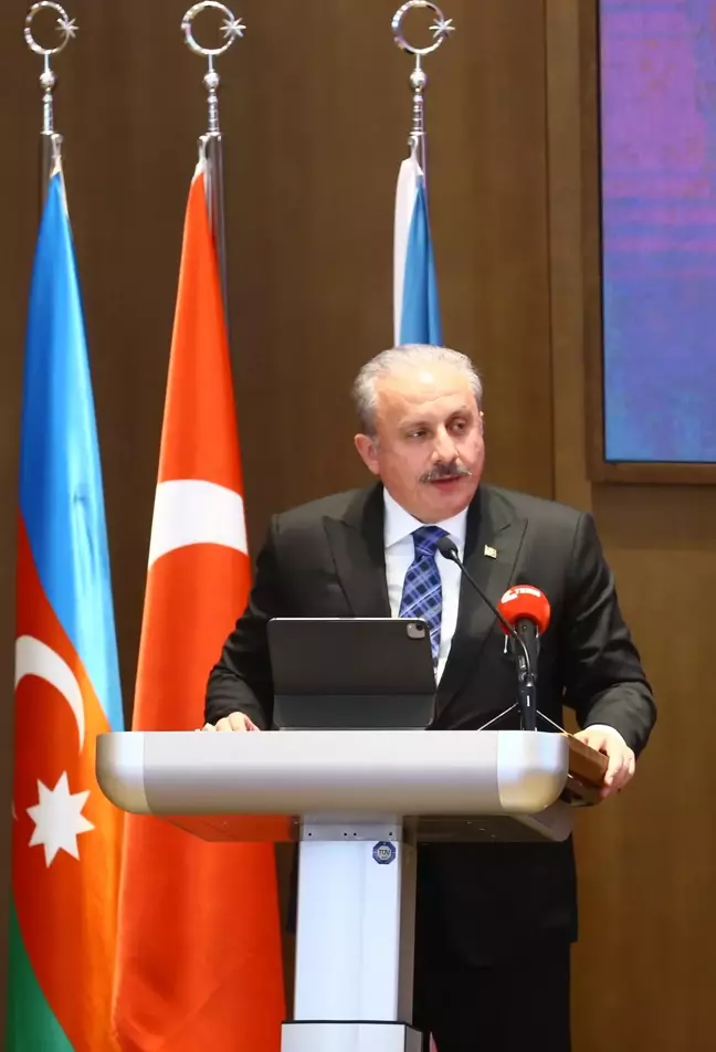 TBMM Başkanı Şentop, Bakü'de VII. Uluslararası Sosyal Bilimler Kongresi'nde konuştu