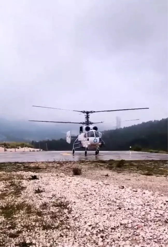 Bilecik'te Orman Yangınlarına Karşı Yeni Helikopter Desteği
