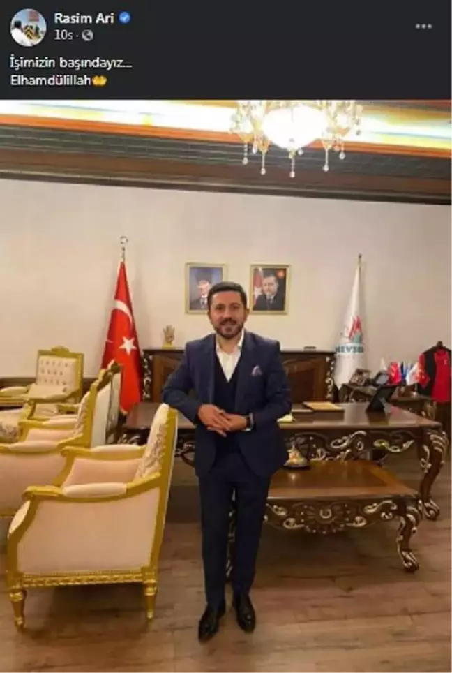 Nevşehir Belediye Başkanı Arı'nın aracına ateş edildi