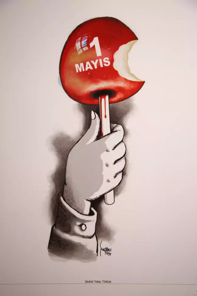 Kadıköy'de Çizgilerle 1 Mayıs Sergisi Açılıyor