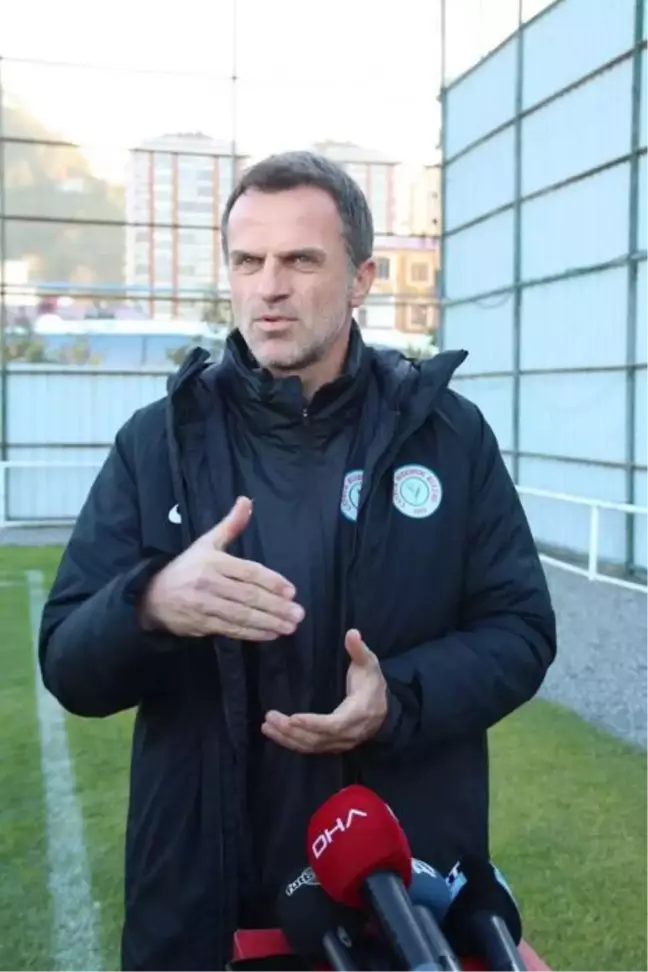 Çaykur Rizespor Teknik Direktörü Tomas: Seri yakalamak istiyoruz
