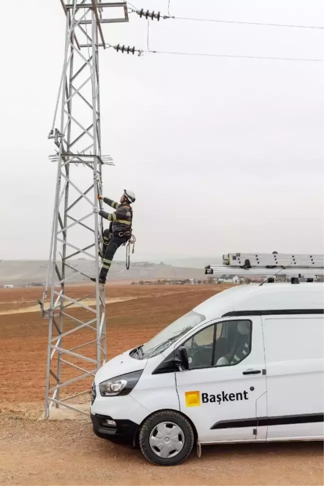 Başkent EDAŞ, Kırıkkale'de Elektrik Dağıtımı İçin Yatırımlarını Sürdürdü