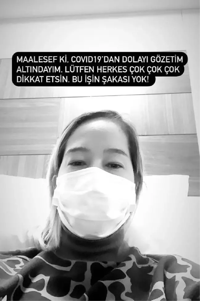 Şarkıcı Gülçin koronavirüse yakalandı