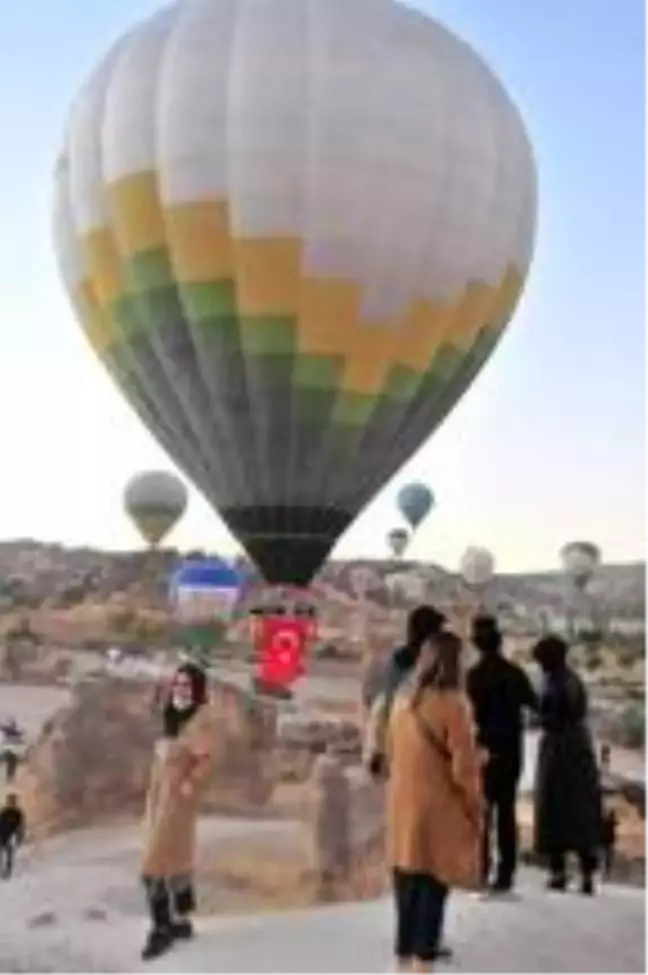 Kapadokya'ya 10 ayda 874 bin ziyaretçi