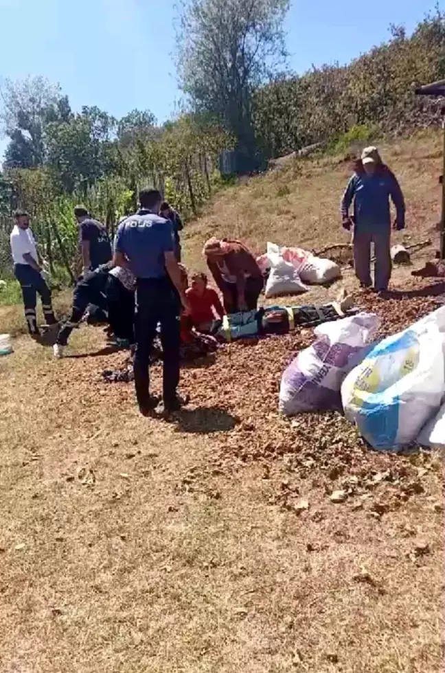 Sakarya'da mevsimlik tarım işçilerini taşıyan traktör devrildi, 13 kişi yaralandı