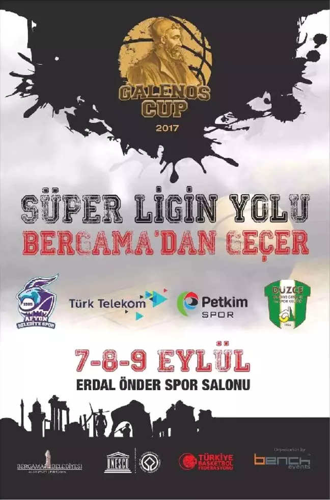 Bergama'da Galenos Cup Heyecanı