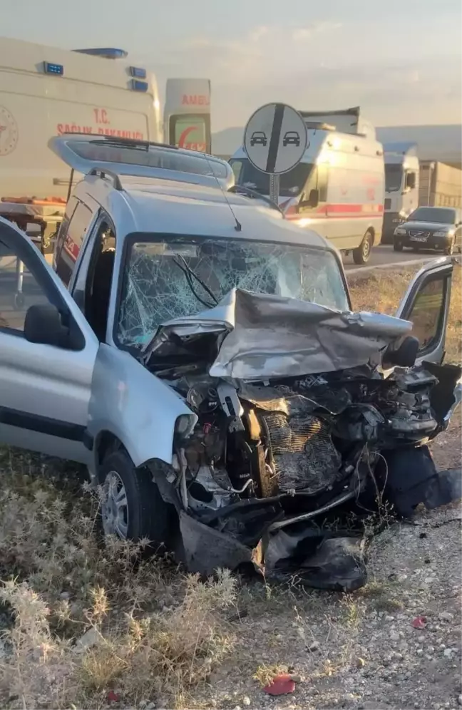 Son dakika haberi... Konya'daki trafik kazasında 1 kişi öldü, 1 kişi yaralandı