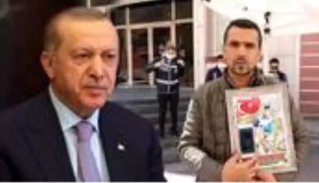 Cumhurbaşkanı Erdoğan, evlat nöbetindeki ailenin yeni doğan çocuğuna 'Hamza' ismini verdi