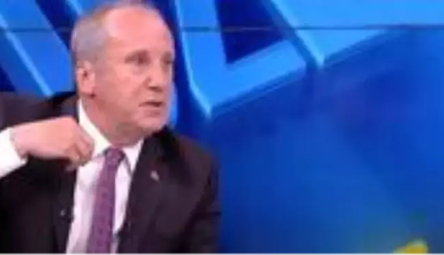 Muharrem İnce, programda Erdoğan'ın konuşmasının verilmesi üzerine canlı yayını terk etti