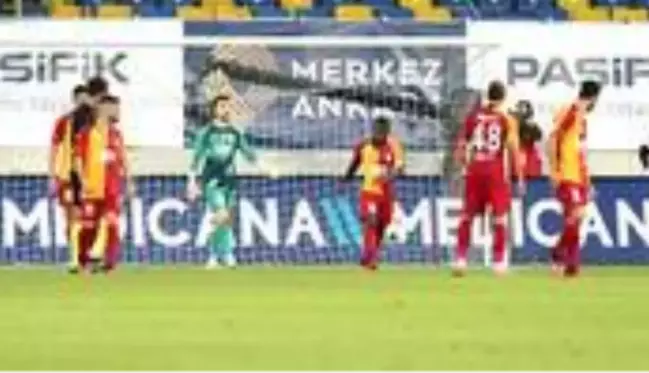 Galatasaray, deplasmanda Ankaragücü'ne 1-0 mağlup oldu