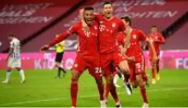 Bayern Münih, Hertha Berlin'i Lewandowski'nin golleriyle 4-3 yendi