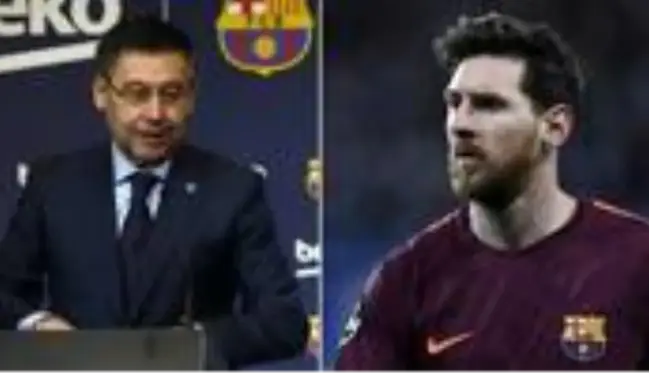 Messi ile kriz yaşayan Barcelona Başkanı Bartomeu istifa etti