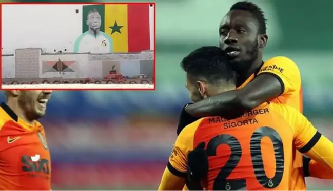 Galatasaraylı Diagne, ülkesi Senegal'de eğitim gördüğü ilkokulu yeniletti