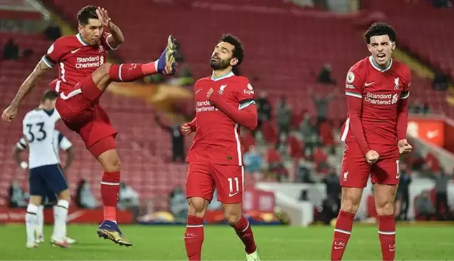 Liverpool, Tottenham'ı son dakika golüyle 2-1 mağlup etti