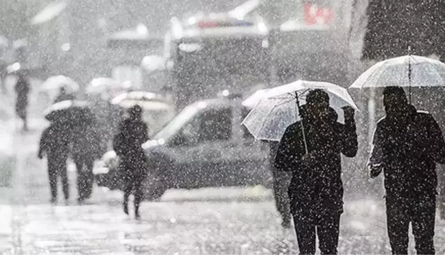 Meteoroloji'den yeni yılın ilk günü için sağanak yağış uyarısı