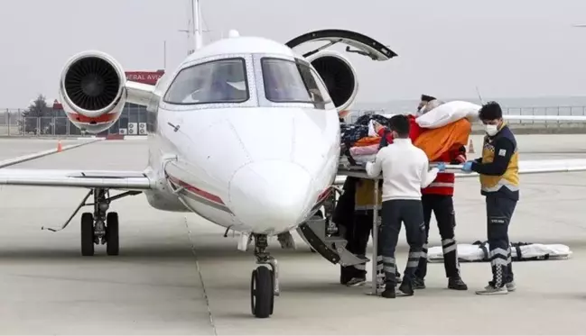 Prof. Dr. İlhan Başgöz, ambulans uçakla ABD'den Türkiye'ye getirildi