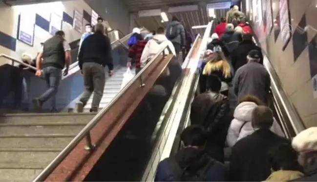 Yenikapı-Hacıosman metro hattında teknik arıza sebebiyle seferler durduruldu