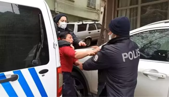 Geçen yıl mahalleyi havaya uçurmak isteyen kadın ortalığı birbirine kattı! Polislere çaydanlıkla direndi