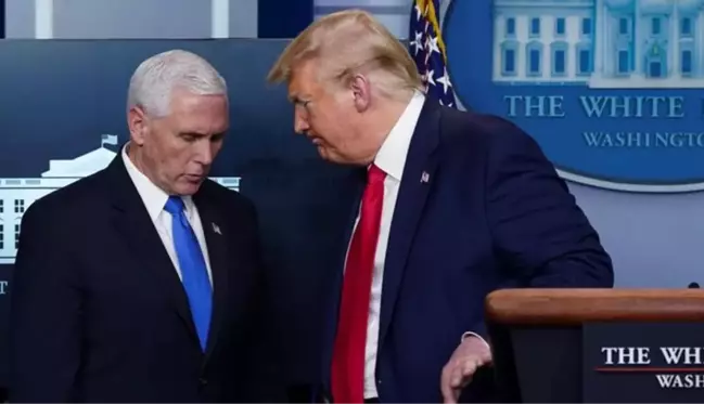 Trump ve Pence'in görev süresinin dolduğu paylaşımını Bakanlık çalışanı yapmış