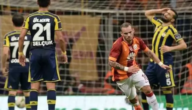 Wesley Sneijder F.Bahçe-G.Saray için skor verdi: Karşılaşma 1-1 bitecek