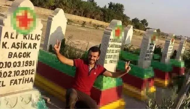 Tokkal ailesinin katil zanlısı Boğa'nın, PKK'lı teröristlerin mezarlığında fotoğrafı çıktı