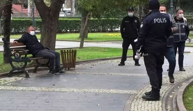 Vaka sayısında zirvede olan Samsun'da koronavirüslü şahıs parkta otururken yakalandı