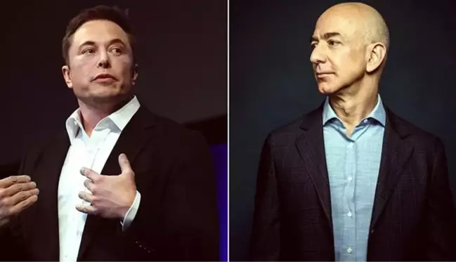 Jeff Bezos ve Elon Musk'ın 17 yıl önce çekilmiş fotoğrafı sosyal medyada gündem oldu