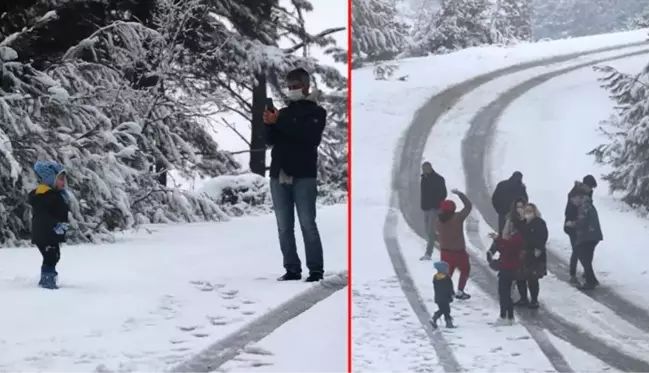 1 Nisan şakası gibi! İzmir ve Manisa nisan ayında beyaza büründü