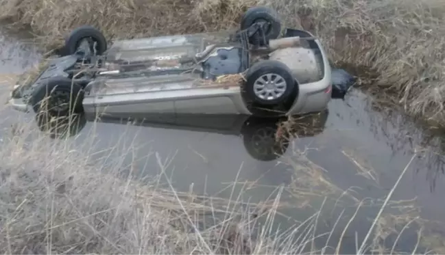 Kayseri'de sulama kanalına devrilen otomobildeki aynı aileden 4 kişi öldü