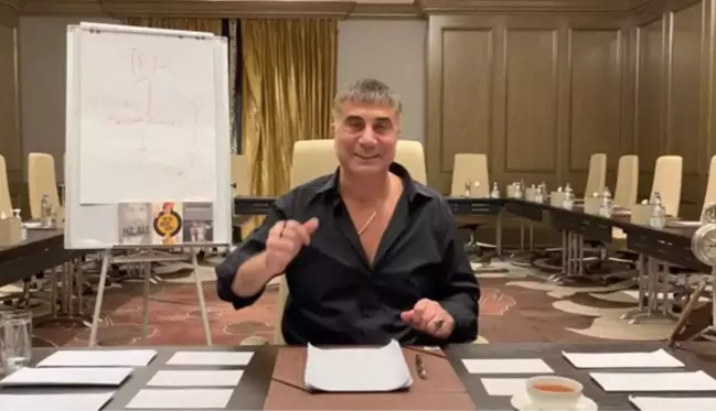 Bambu ağaçları gitti, toplantı salonu geldi! Peker'in yeni video çektiği yer de deşifre oldu