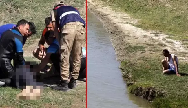 Balık tutmak için sulama kanalına giren 15 yaşındaki çocuk boğularak can verdi