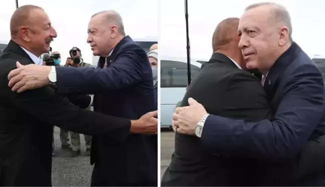 Cumhurbaşkanı Erdoğan 28 yıl sonra Ermenistan işgalinden kurtarılan Şuşa'da! Bir ilki gerçekleştirip gövde gösterisi yaptı