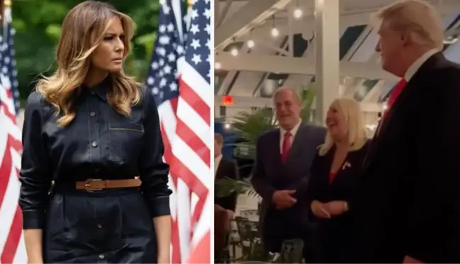 Trump'ın doğum günü partisinde eşi Melania'nın olmaması dikkat çekti