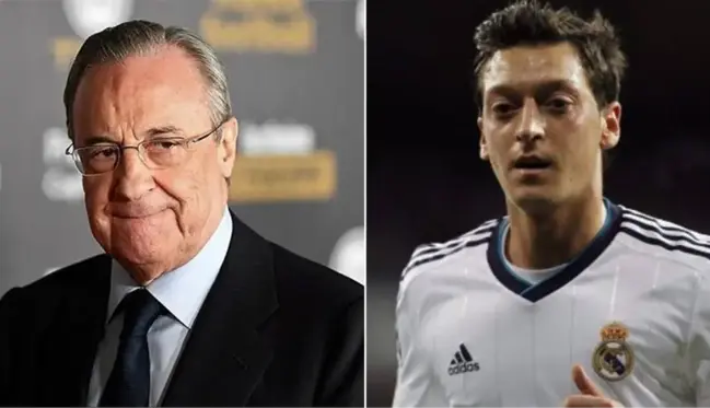 Real Başkanı Perez'in ses kaydında çarpıcı Mesut Özil detayı: Jet kiralar, kız arkadaşıyla ilişkiye girmeye giderdi