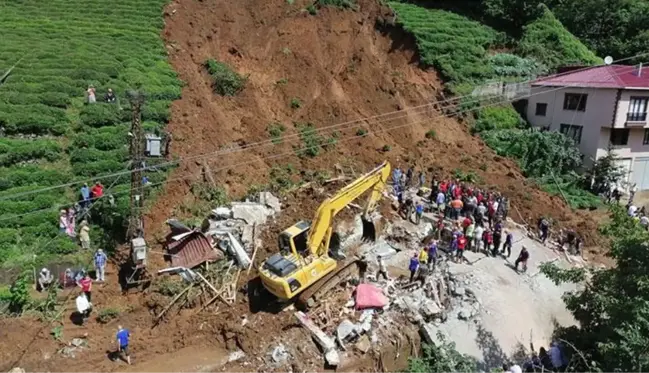 Son Dakika: Rize'de sele maruz kalan alanlar afet bölgesi ilan edilecek