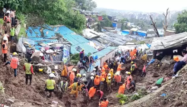 Şiddetli yağışlar dünyayı esir almış durumda! Hindistan'da toprak kayması can aldı: 25 ölü