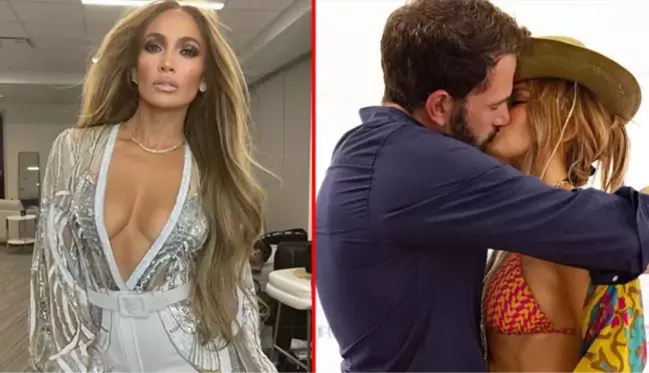 Ben Affleck ile öpüşme pozunu paylaşan Jennifer Lopez'e beğeni yağdı