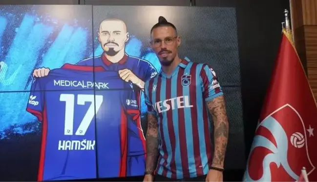 Trabzonspor'un yıldızı Hamsik'e doğum gününde hediye edilen lüks spor otomobil akıllara zarar verdi