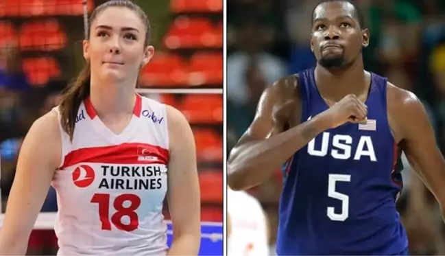 ABD'nin en büyük yıldızı Kevin Durant, Voleybol Takımı'ndan Zehra Güneş'le takipleşmeye başladı