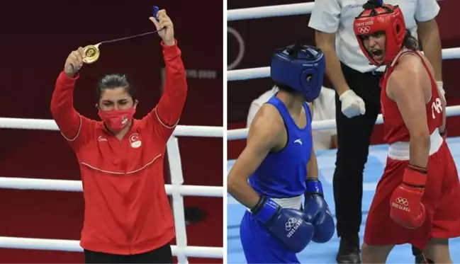 Son Dakika: Milli boksör Busenaz Sürmeneli, Tokyo Olimpiyatları'nda şampiyon oldu