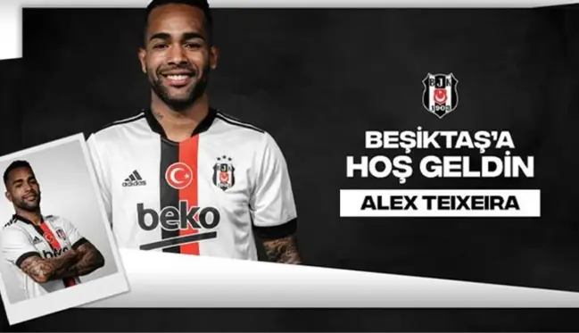 Brezilyalı yıldız Alex Teixeira, resmen Beşiktaş'ta