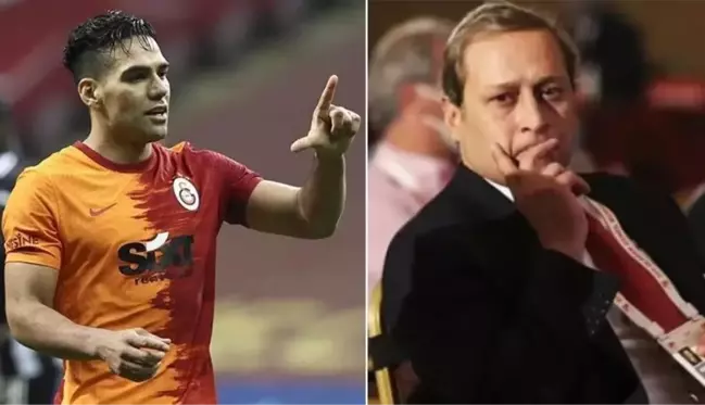 Galatasaray Başkanı Burak Elmas: Falcao'nun brüt maliyeti 9.5 milyon dolar