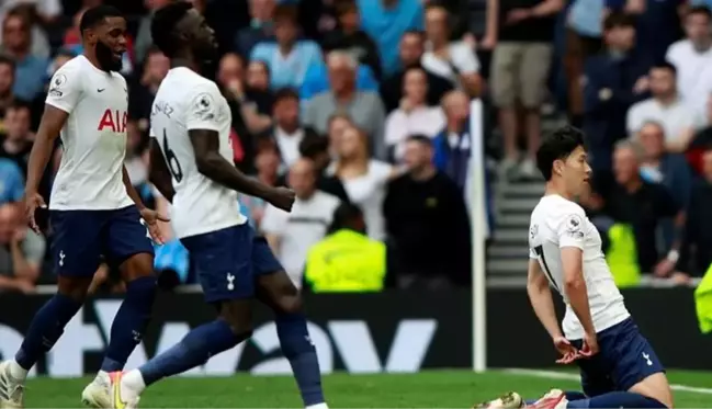 Premier Lig'in açılış haftasında Tottenham, sahasında Manchester City'i 1-0 mağlup etti