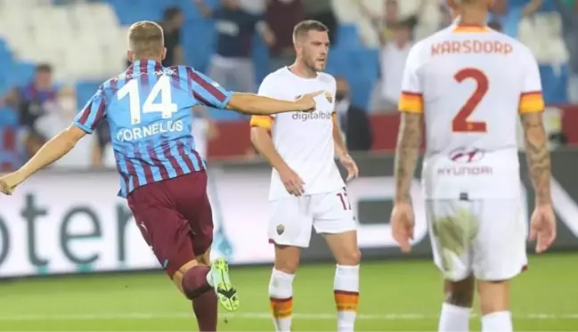 Roma'nın belalısı! Trabzonspor'un yeni transferi Andreas Cornelius'tan 51 saniyede gol