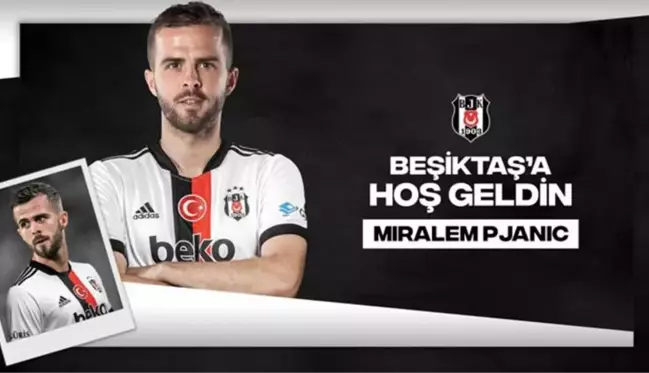 Miralem Pjanic resmen Beşiktaş'ta! İşte dünyaca ünlü futbolcunun Kara Kartal'a maliyeti