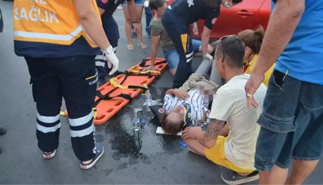 Caddede yaşanan kaza için ambulans çağırdı, olay yerine gidince yaralanın kendi karısı olduğunu gördü