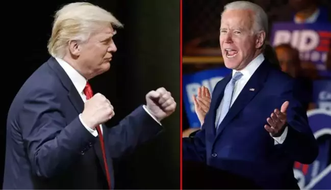 Trump'tan ABD Başkanı Joe Biden'a boks göndermesi: Birkaç saniyede yere sererim