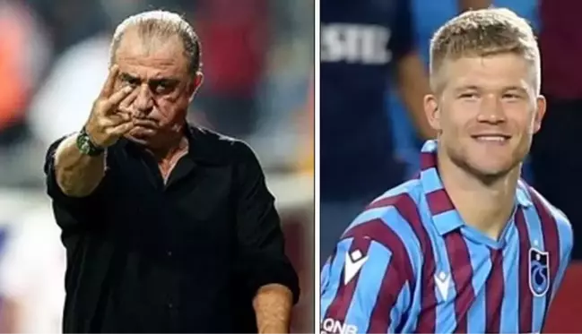 Fatih Terim, gol attıktan sonra önünden geçen Trabzonlu Cornelius'u tebrik etti