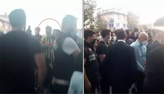 Kadıköy'de kaos! Bir grup taraftar, Başkan Ali Koç'u istifaya davet etti