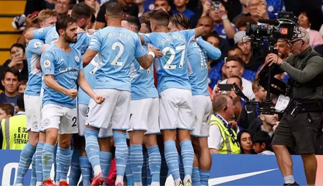 Premier Lig'de haftanın maçında Manchester City, deplasmanda Chelsea'yi 1-0 mağlup etti